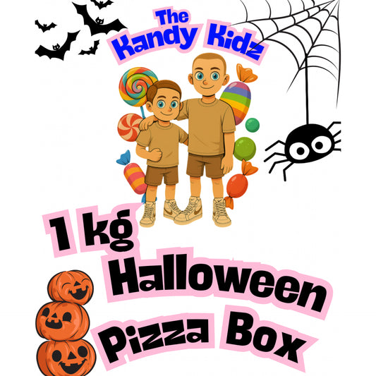 1kg Halloween Pizza Box
