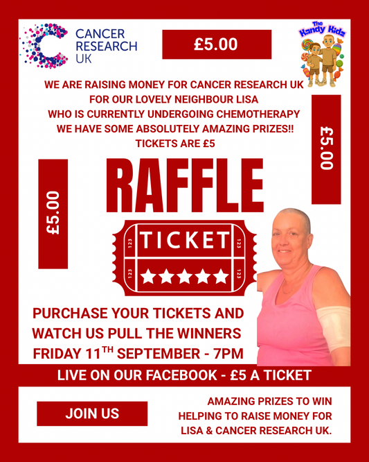 Lisa's £5 Raffle Ticket